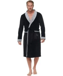 19V69 Bathrobe Men -Alpine Shop C285 10