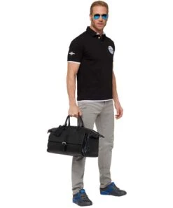 Polo Shirt OCEAN-BLUE Men -Alpine Shop P1125 13