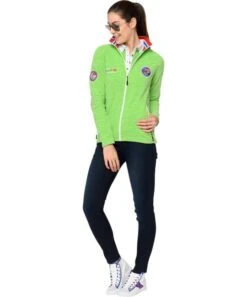 Fleece Jacket OFFBACK Women 9 Fleece Jacket OFFBACK Women -Alpine Shop P4137 12