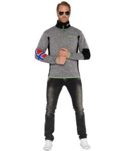 Fleece Jumper PAO Men -Alpine Shop P4675 11