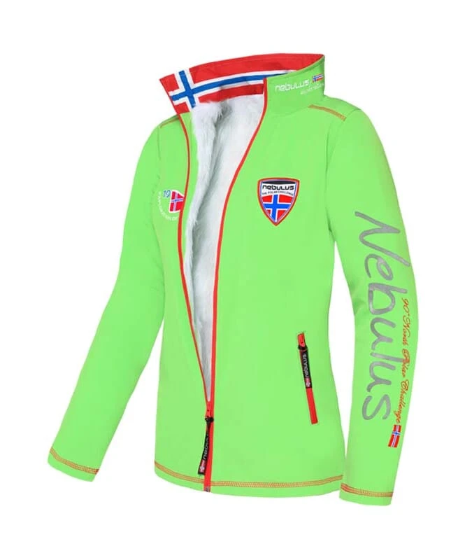 Winter Softshell Jacket Faux Fur BURNER Women 3 Winter Softshell Jacket Faux Fur BURNER Women