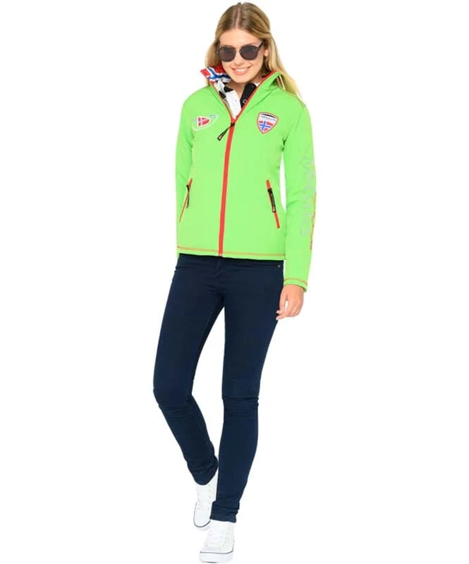 Winter Softshell Jacket Faux Fur BURNER Women 8 Winter Softshell Jacket Faux Fur BURNER Women - Image 6