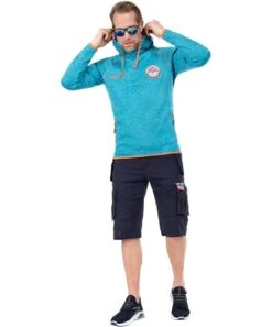 Fleecehoody MILL Men -Alpine Shop P5127 50