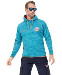 Fleecehoody MILL Men -Alpine Shop P5127 55