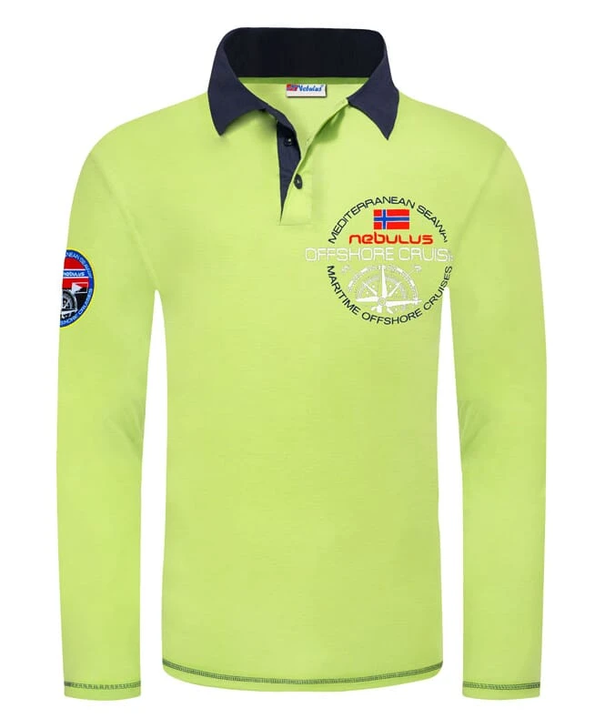 Poloshirt Long Sleeve BILLER Men 4 Poloshirt Long Sleeve BILLER Men - Image 2