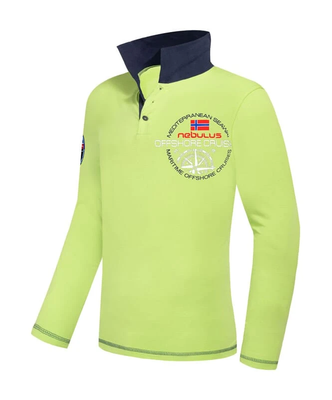 Poloshirt Long Sleeve BILLER Men 3 Poloshirt Long Sleeve BILLER Men