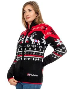 Norwegian Jacket With Faux Fur SVERRE Women -Alpine Shop P6009 11