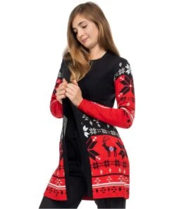 Norwegian Cardigan NOORS Women -Alpine Shop P6222 11