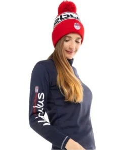 Hat With Pom Pom BLAKE -Alpine Shop P6263 13