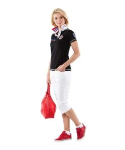 Polo Shirt BENTER Women -Alpine Shop Q808 5