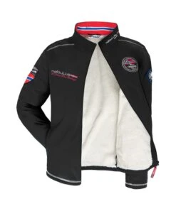 Winter Softshell Jacket Faux Fur MAESTRO FUR Men -Alpine Shop Q915 05