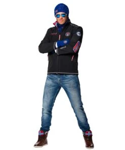 Winter Softshell Jacket Faux Fur MAESTRO FUR Men -Alpine Shop W 915 15